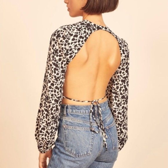 Reformation Maddy Top Sz S Like New - Picture 2 of 6